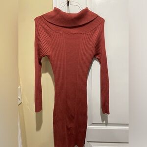 Cowl neck sweater dress women's size XL in great condition only worn once.